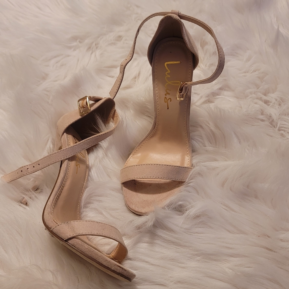 LULUS HIGH HEELS SANDALS